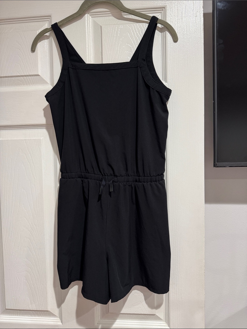 All in motion Kids Black Sleeveless One-Piece Romper xl(14)